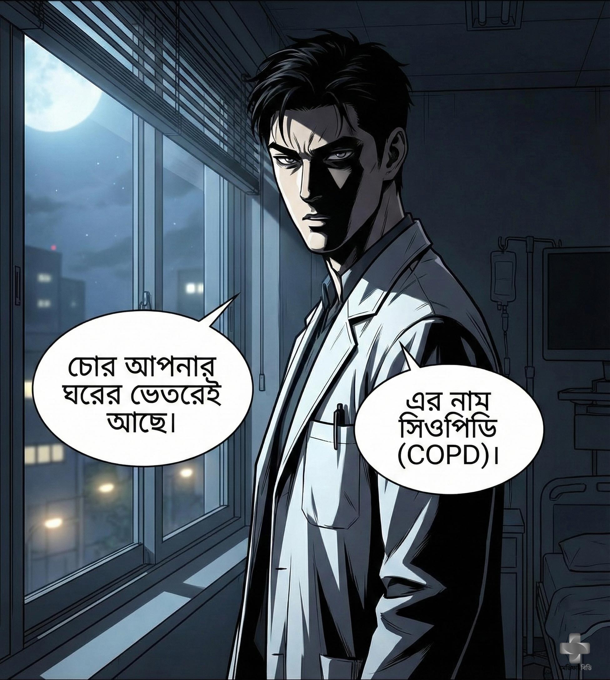 C.O.P.D webtoon page