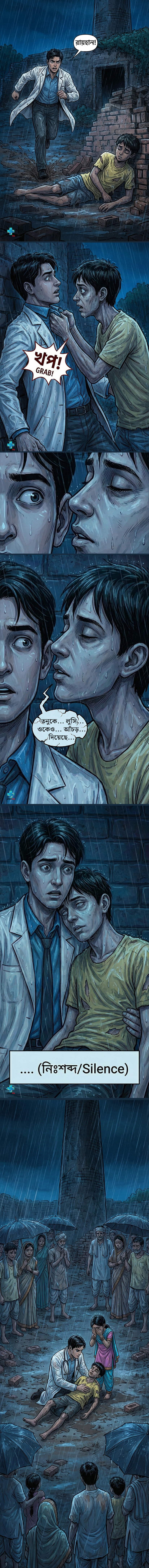 Water, Blood, and a Sigh Episode 4 4th panel