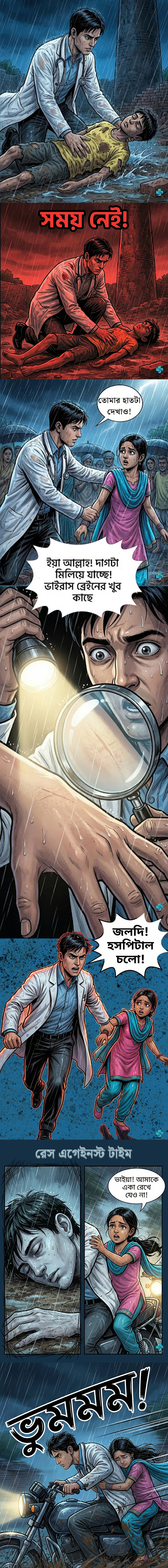 Water, Blood, and a Sigh Episode 4 5th panel