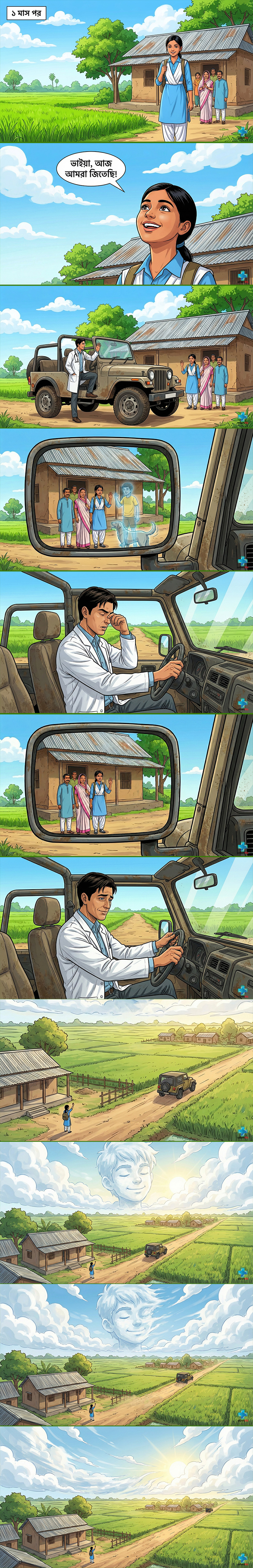 Water, Blood, and a Sigh Episode 4 7th panel